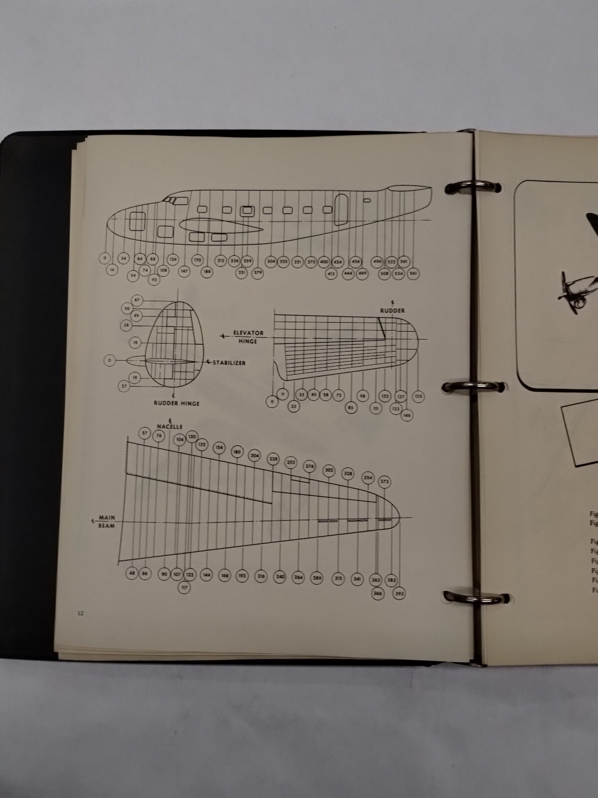 Lockheed Lodestar Model 18 Maintenance Parts Catalog-Original