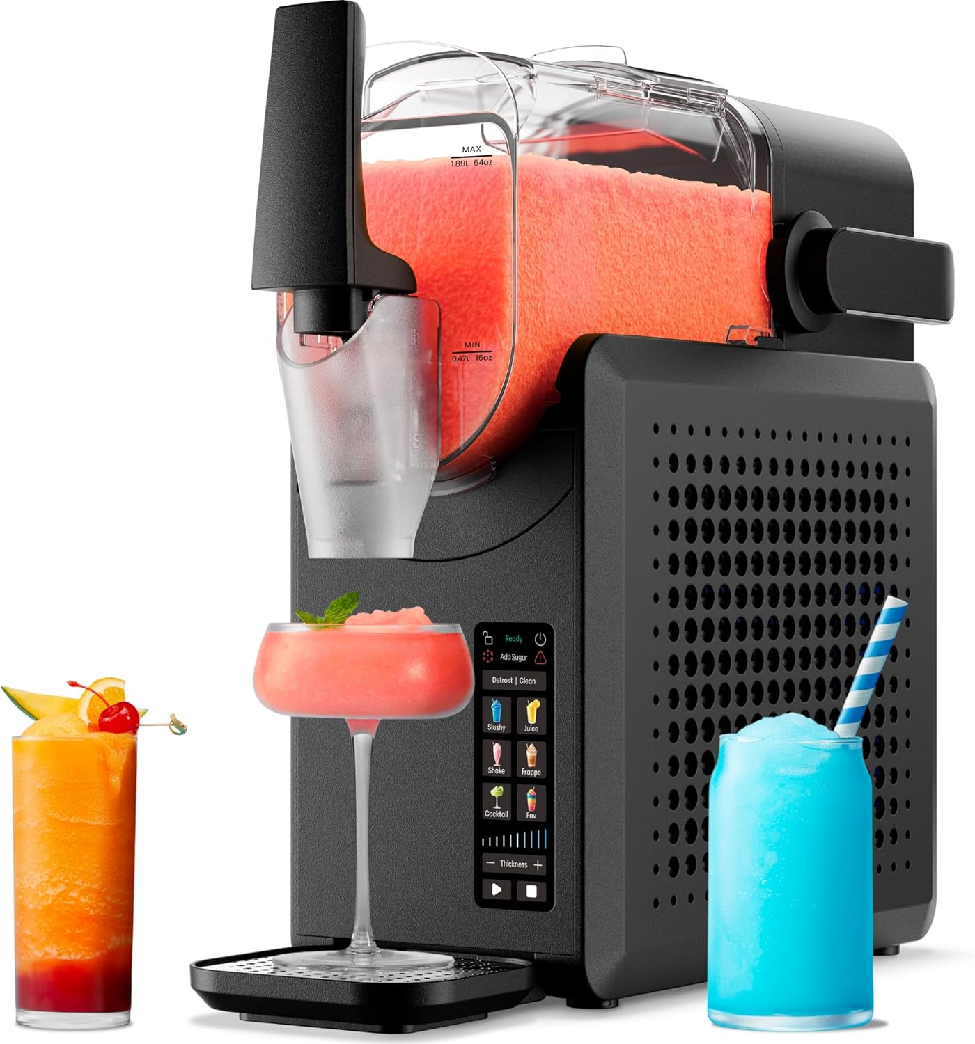Chefman Slush-Ease MAX 90Oz Slushie Machine for Margaritas & Smoothies