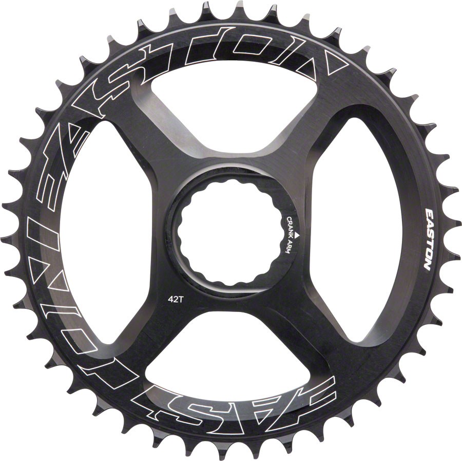 Easton Direct Mount 42 Tooth Chainring, Black