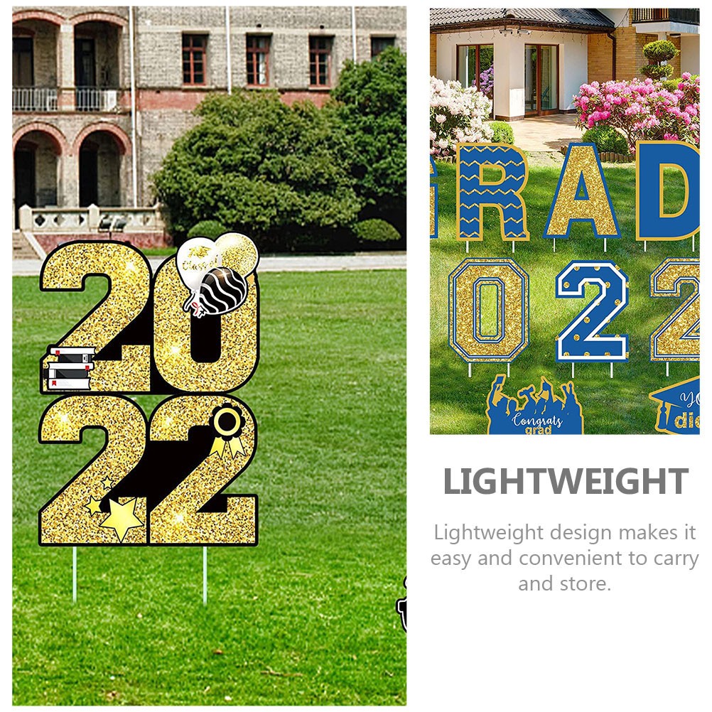 6Pcs Lightweight Durable Galvanized H Shape Lawn Sign Bracket Display Rack