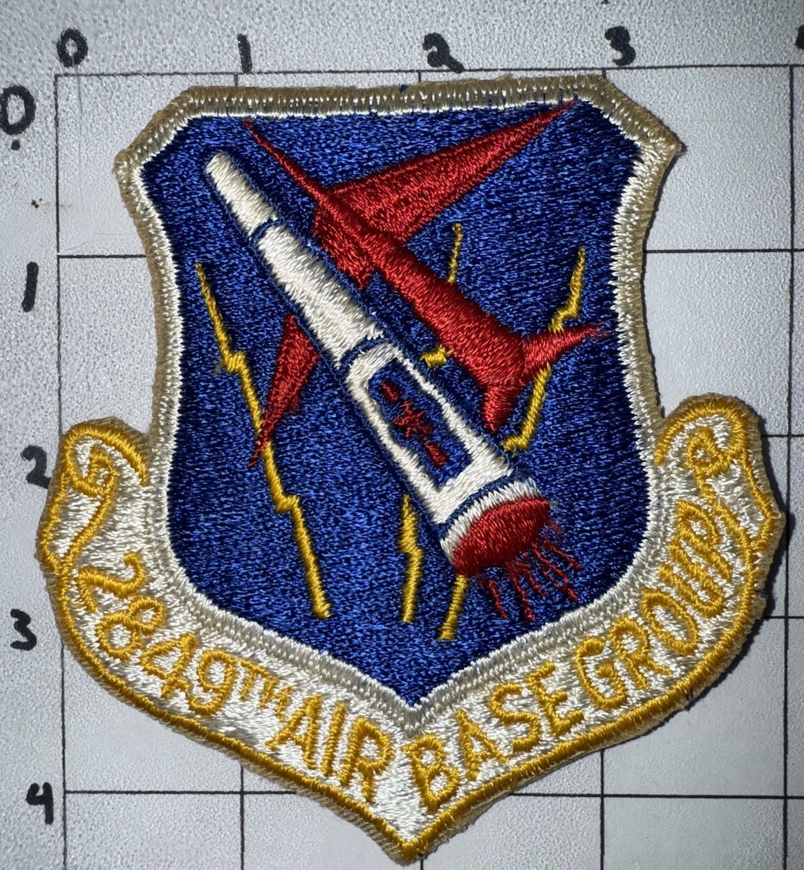 Vietnam War USAF 2849th Air Base Group Patch (9)