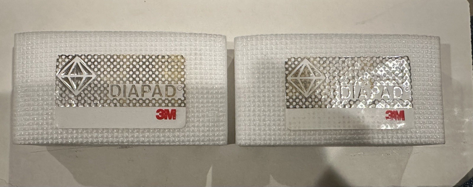 2 X  3M 6200J Flexible Diamond Diapad Pad 20 Micron