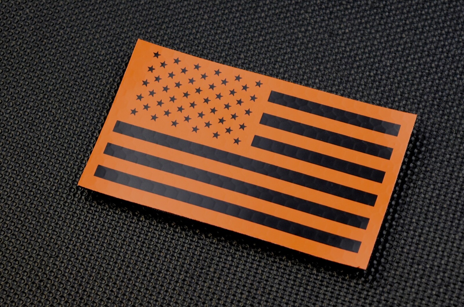 SAR Infrared US Flag Patch Set Orange & Black Search & Rescue