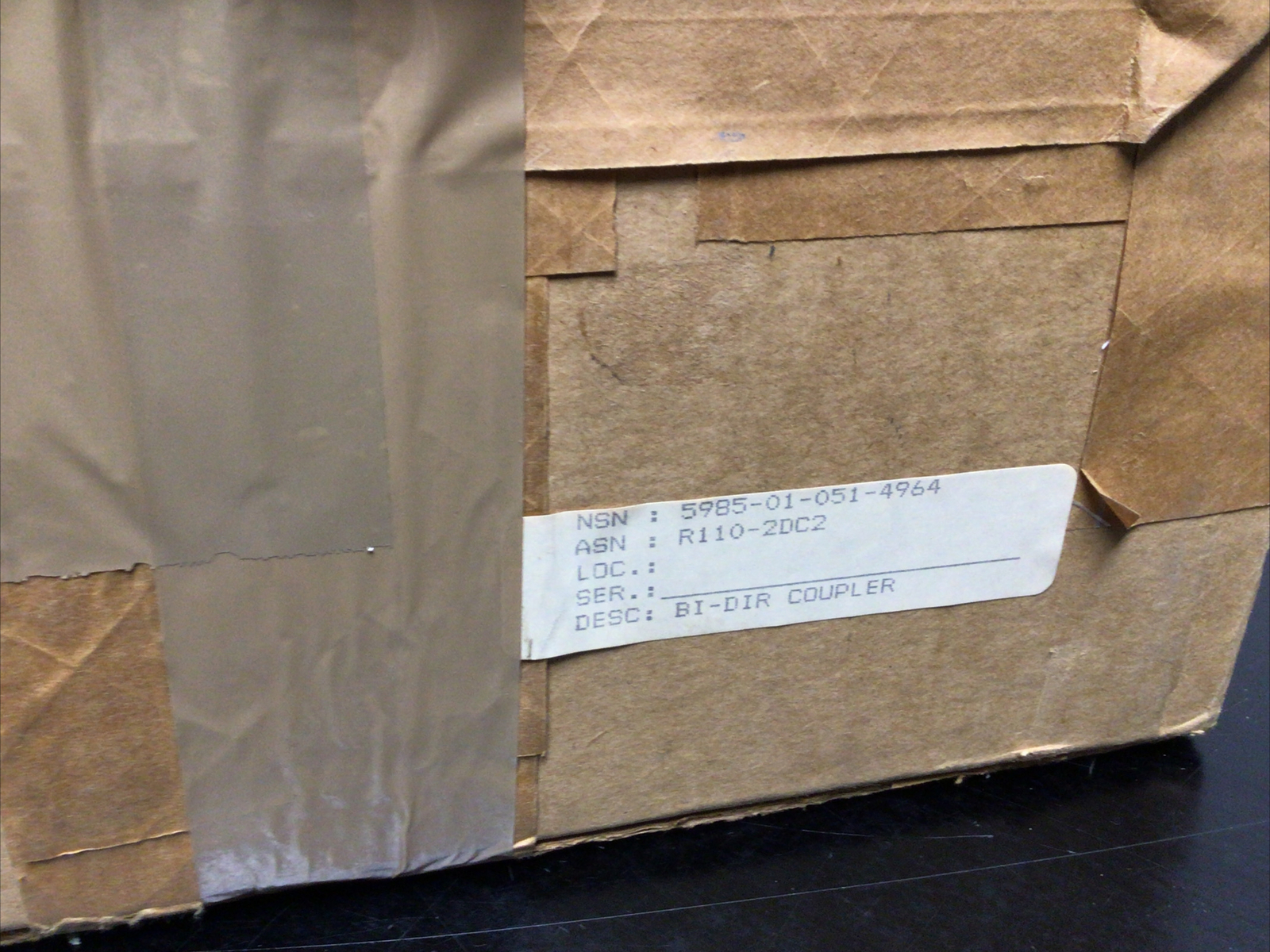 Struthers Electronics Corporation Bi-Directional Coupler PRNB172C
