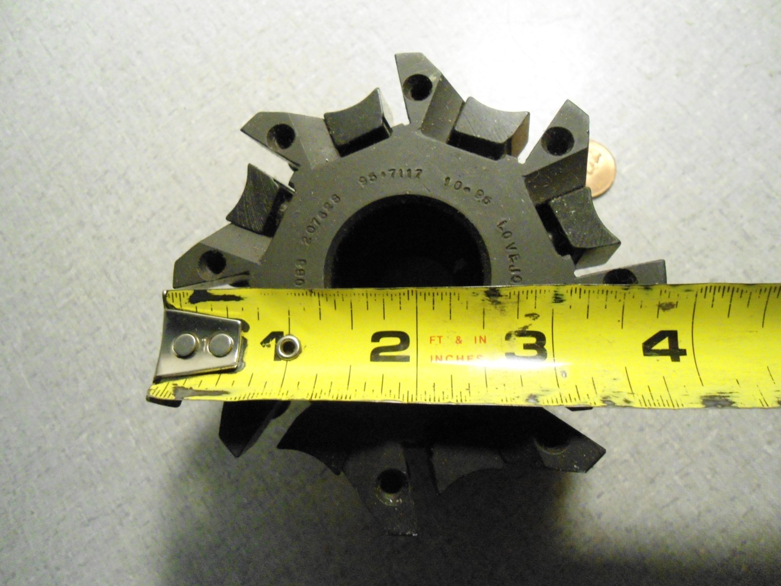Lovejoy Tool 4" Milling Head Cutter Face Mill