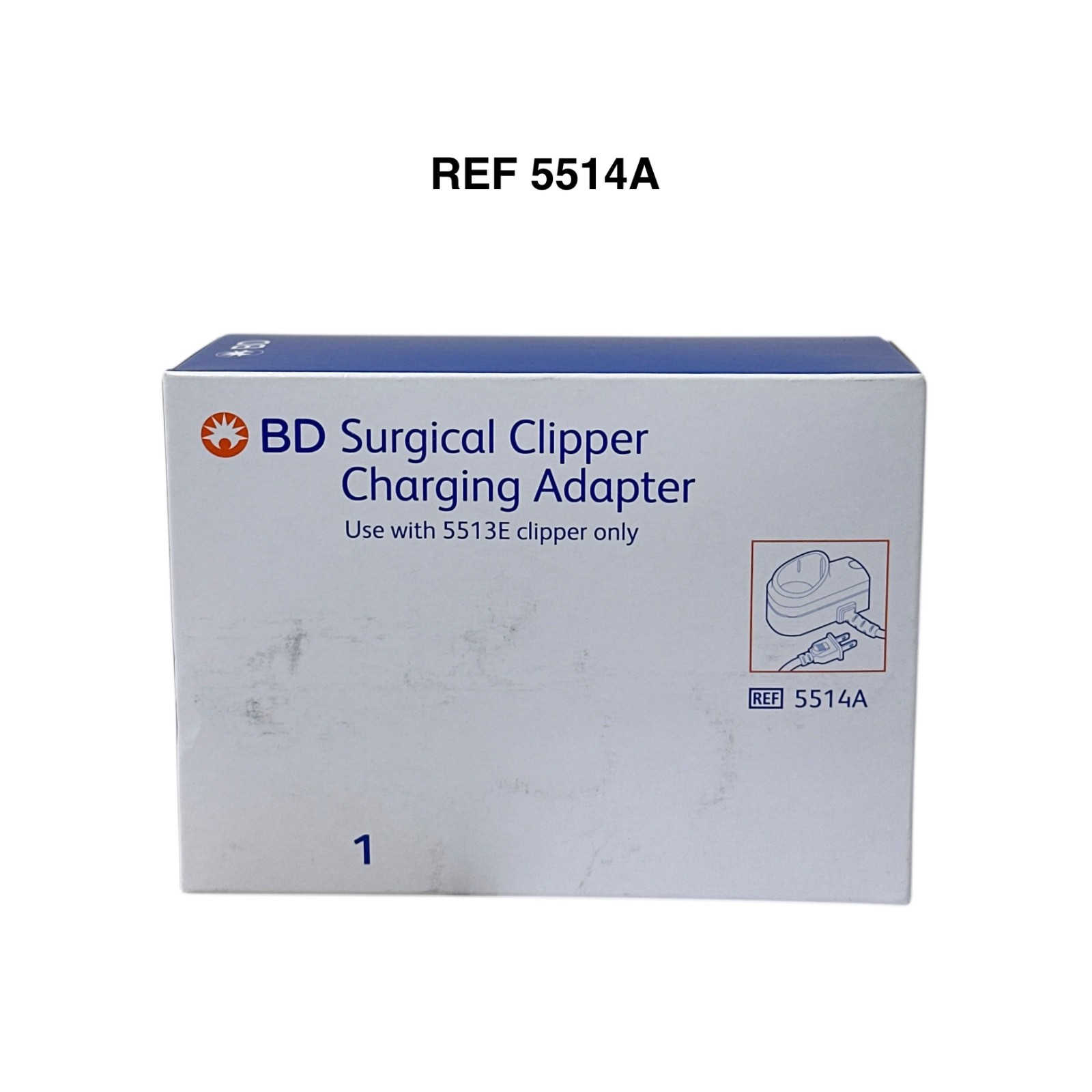 BD 5514A Surgical Clipper Charging Adapter For 5513E Clipper Standard Size