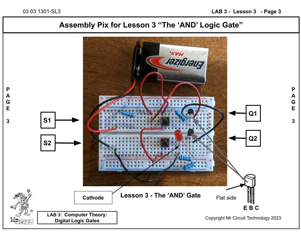 Mr Circuit Lab 3 Learn How Computers Work on the inside - build Logic Gates