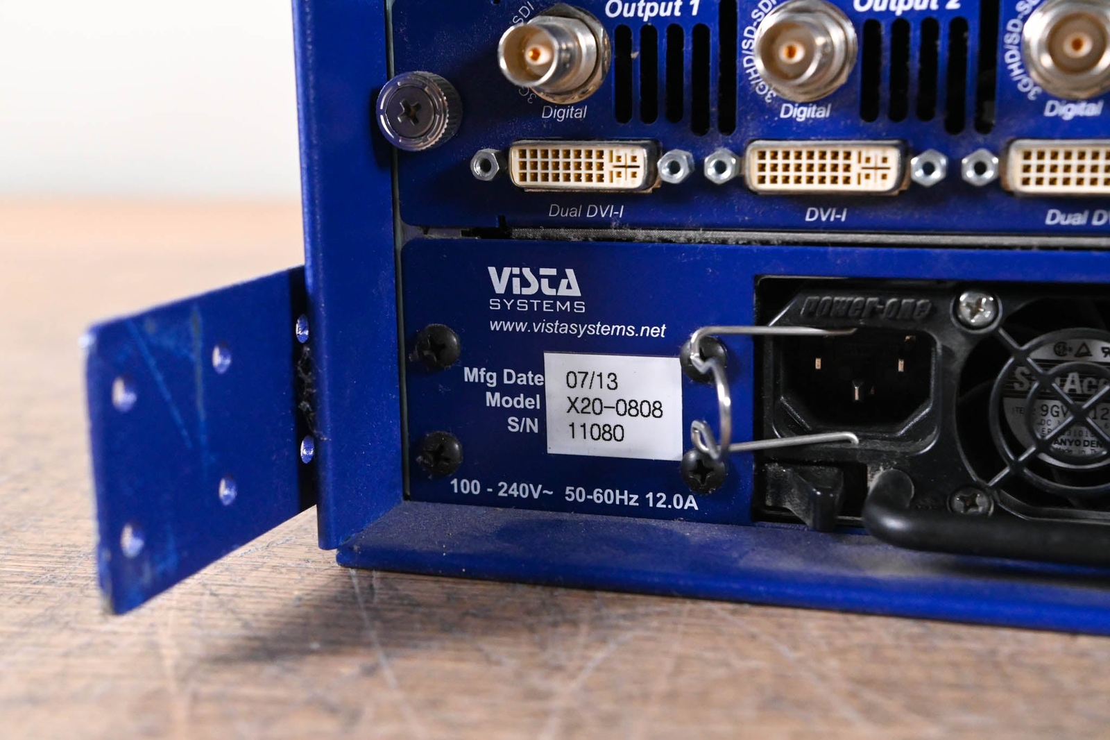 Vista Systems Spyder X20-0808 Video Processor CG01B2C