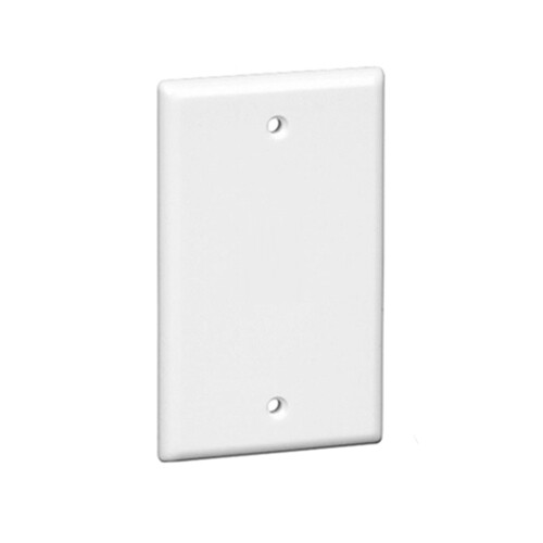Blank Single Gang Wall plate 10 packs