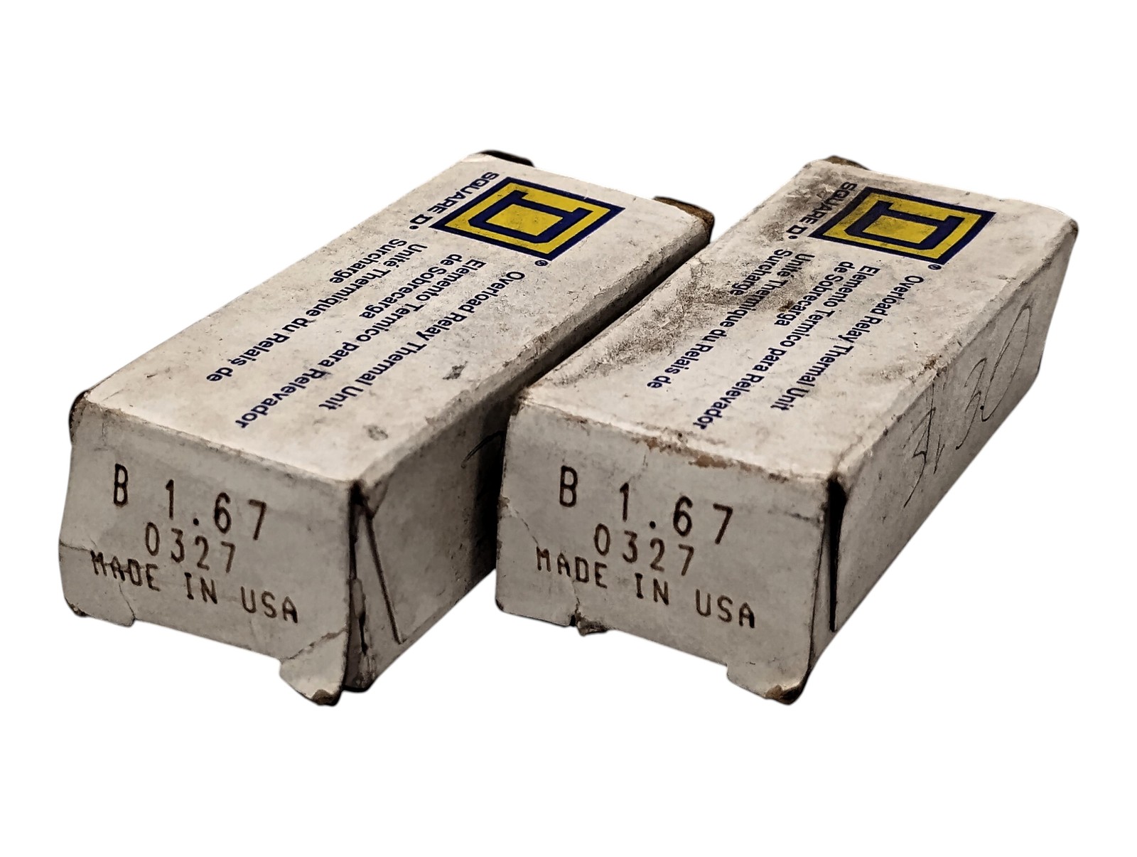 Square D B1.67 Class 20 Thermal Unit for Overload Relay