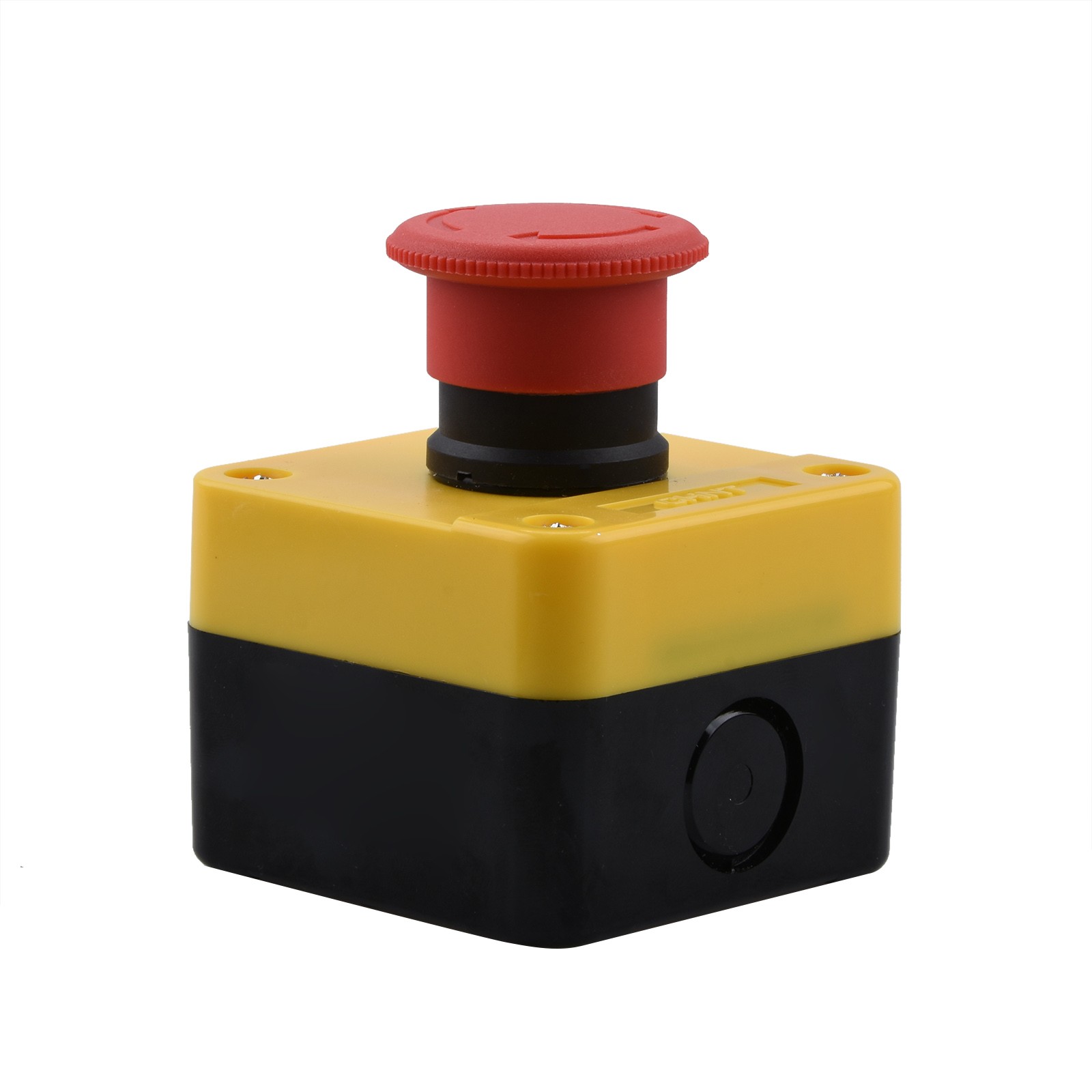 Red Emergency Stop Push Button Switch 660V 10A IP65 Weatherproof Replacement