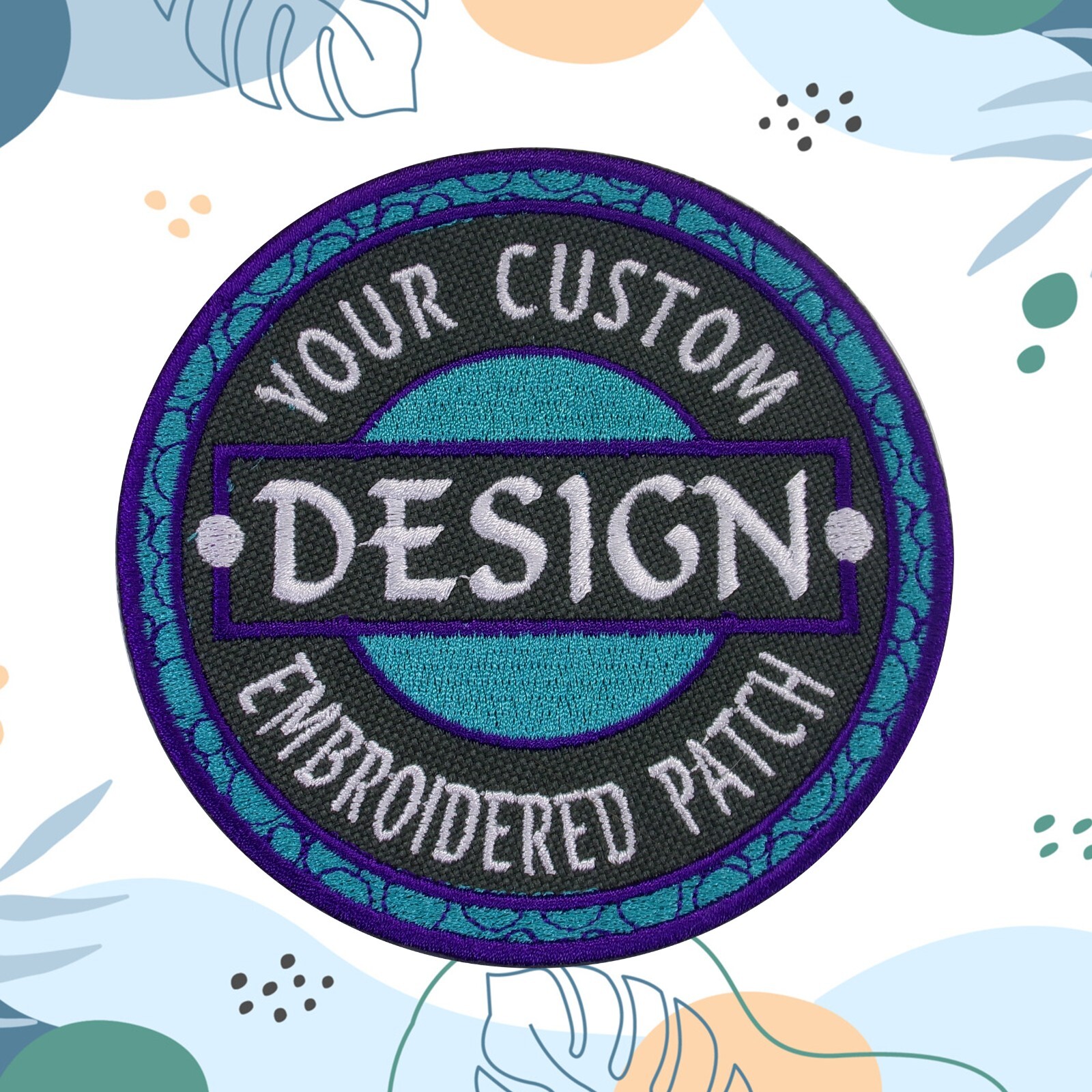 Custom Embroidered Personalized - Your Own Design Logo Image Patch