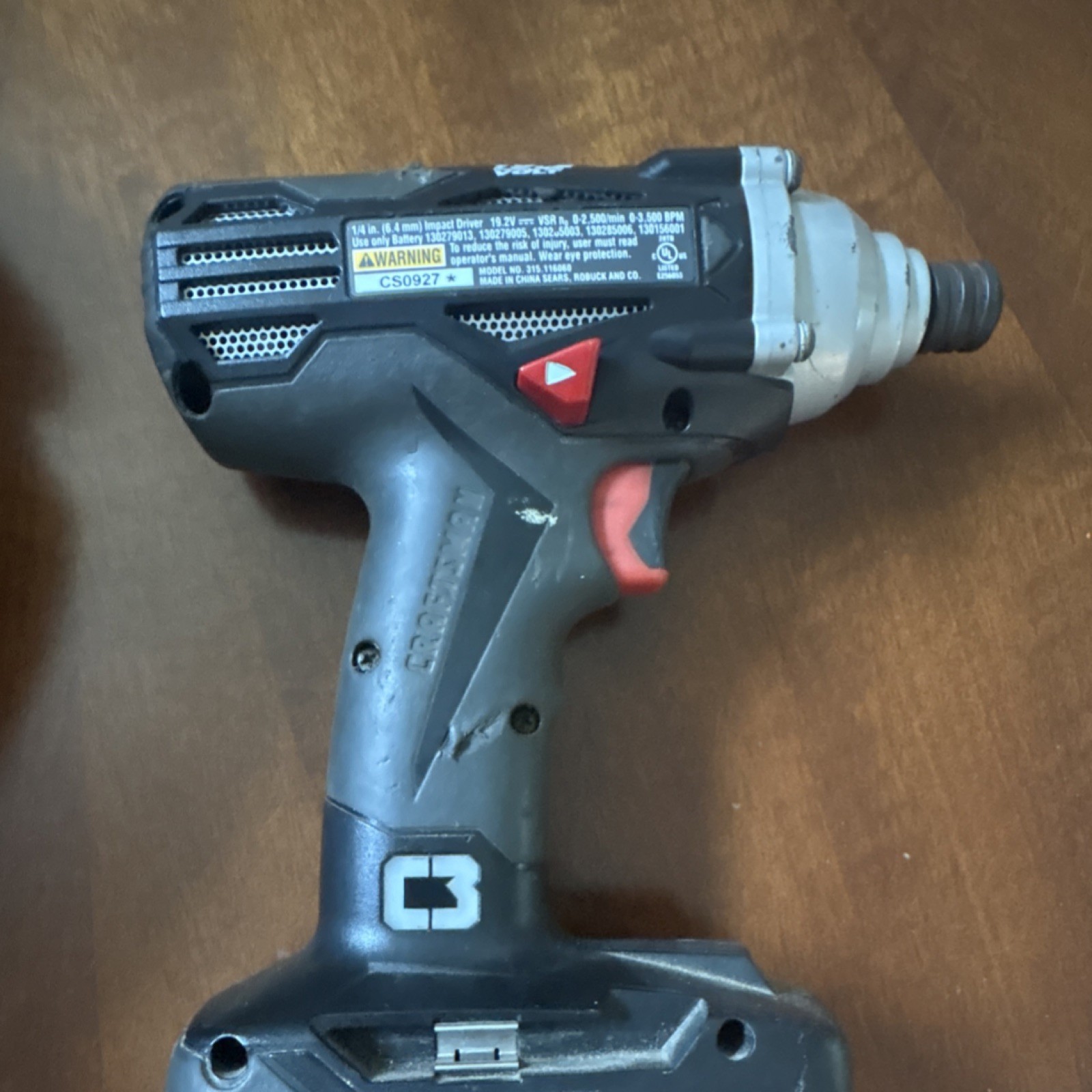 Craftsman C3 19.2V Circular Saw & Impact Driver Set w/ a Lithium-Ion Batteries