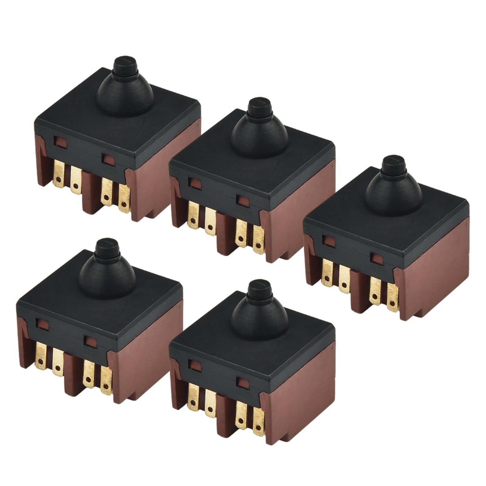 High quality and Reliable 5pcs Switch Replacement for 4 For Angle Grinder