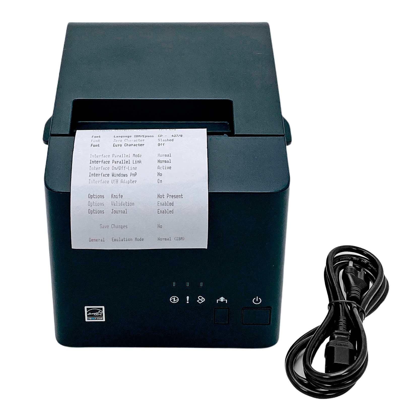 TESTED Epson TM-T20IIIL Compact Thermal POS Receipt Ticket Printer USB Serial