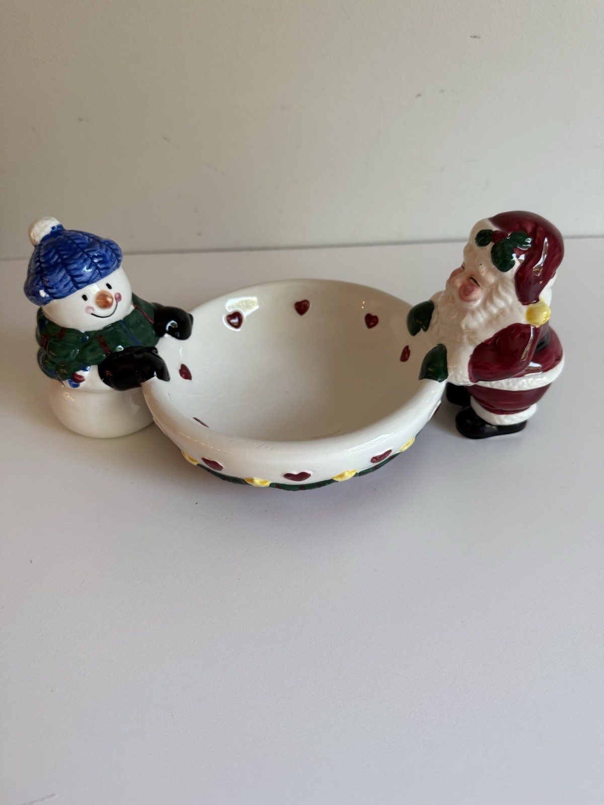 Christmas Candy Trinket Dish Bowl