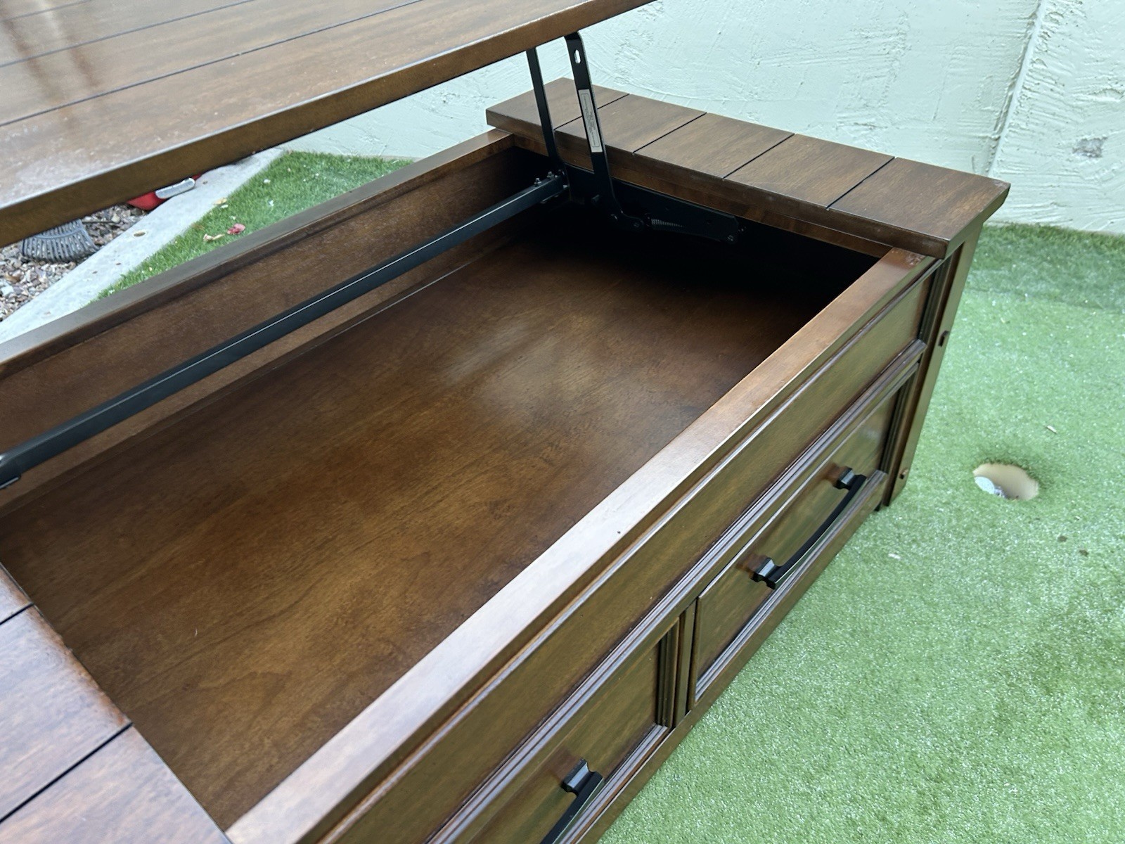 Beautiful wood Chest/table/desk