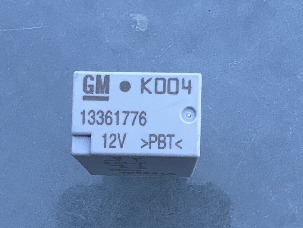 (1pc) Used GM 13361776  4-Pin Relay Tested With Warranty OEM