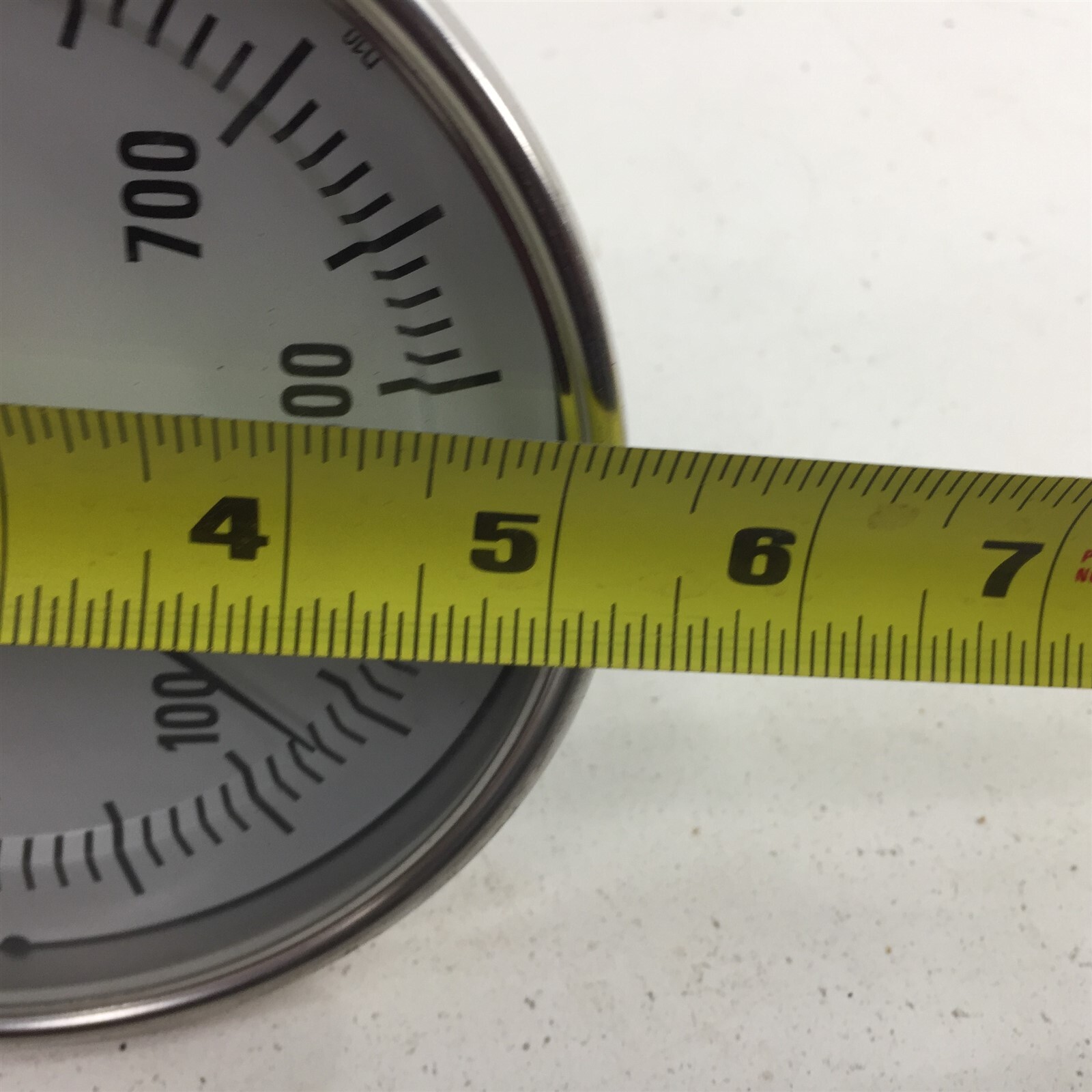 WIKA 0-800F Thermometer 5" Face 3.25" Stem