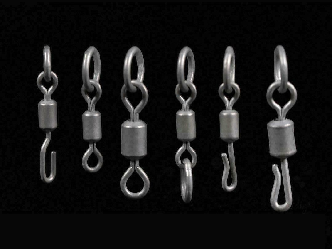 Korda PTFE Swivel Range - QC Ring, Ring, Double Ring, Spinner Ring - Full Range