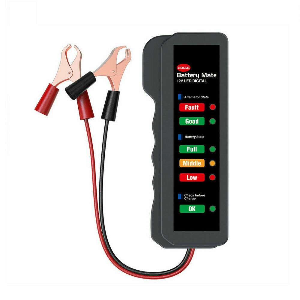 BM310 12V Battery Load Tester Digital Battery LED Analyzer Car Diagnostic Tool