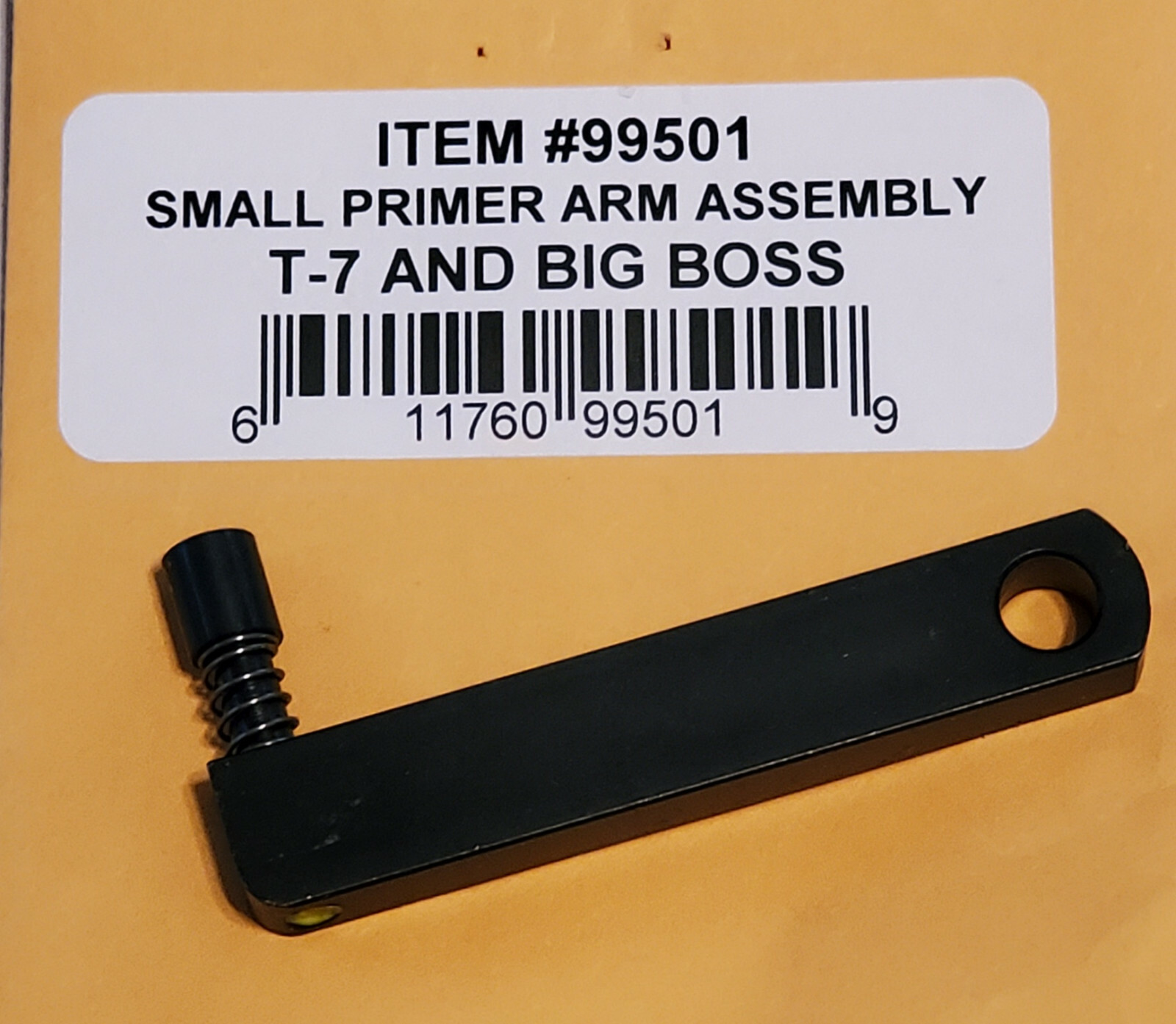 99501 REDDING SMALL PRIMER ARM ASSEMBLY FOR T-7 & BIG BOSS - NEW - FREE SHIPPING