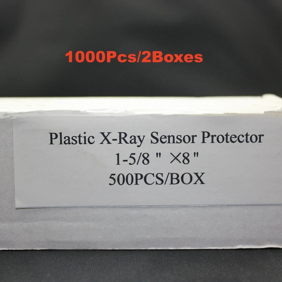 1000Pcs Dental Disposable X-ray Sensor Sleeve Plastic Protector Digital Cover