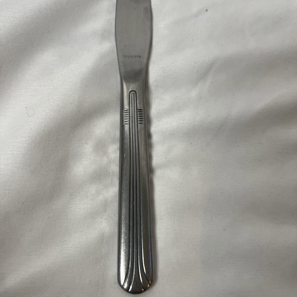 Silco International Flatware Dinner Knives Set Of 5 Replacement Silverware
