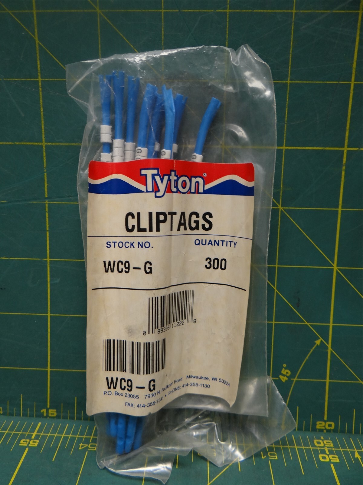 Hellermann Tyton Clip-Tags Wire Marker Letter "G" *Lot of 300* 16ga to 10ga