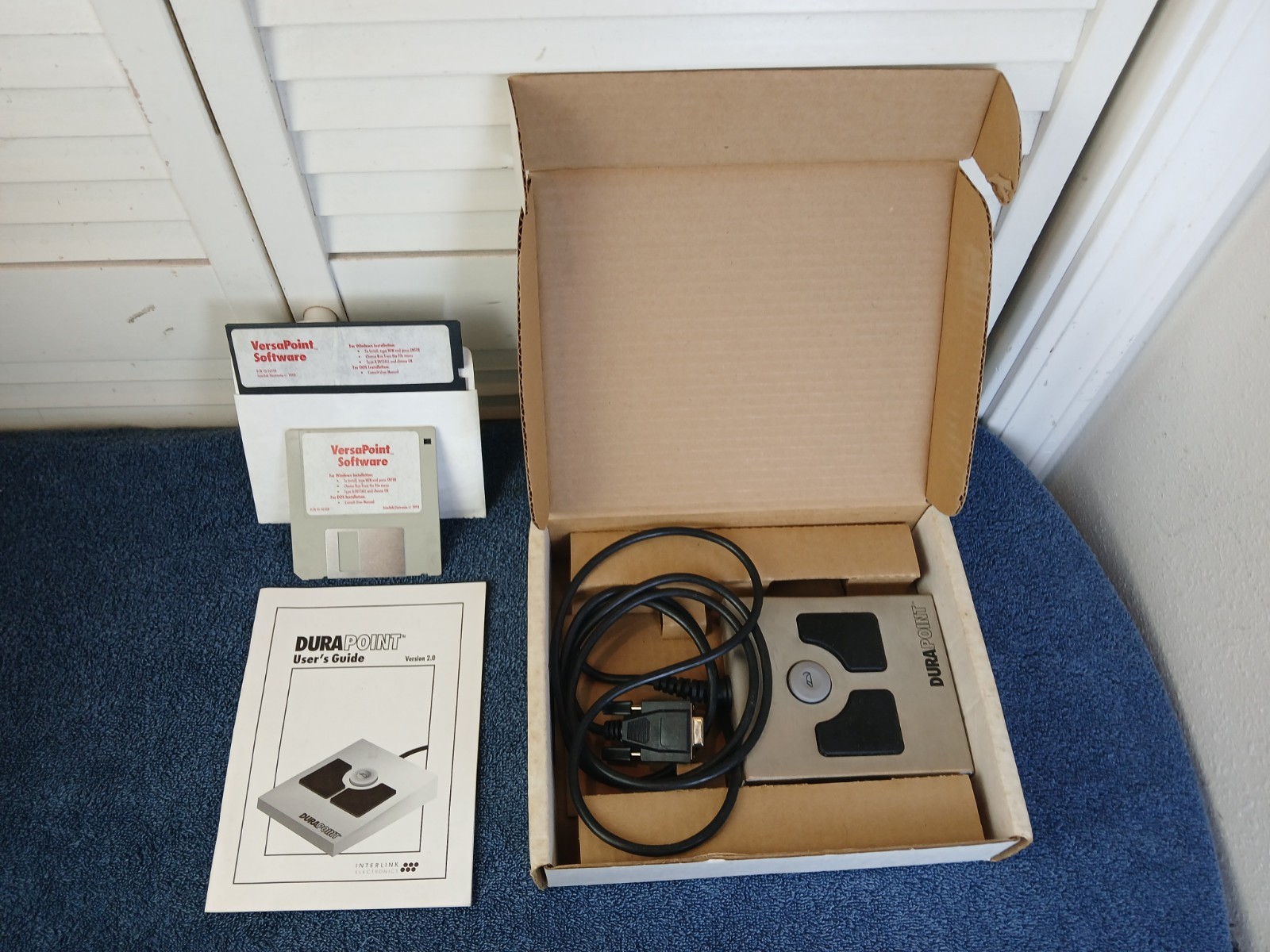 DURAPOINT VP2000 Industrial Mouse,untested & LITE WEAR