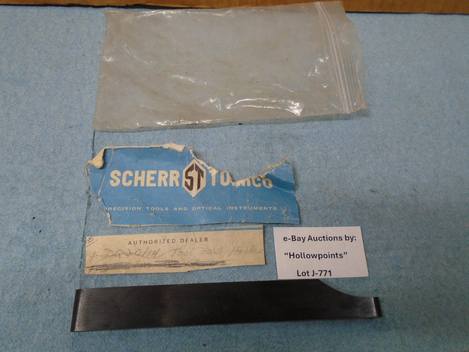 Scherr Tumico USA NOS Vintage DQ20/14 Tool Post Holder for Dial Indicator J771