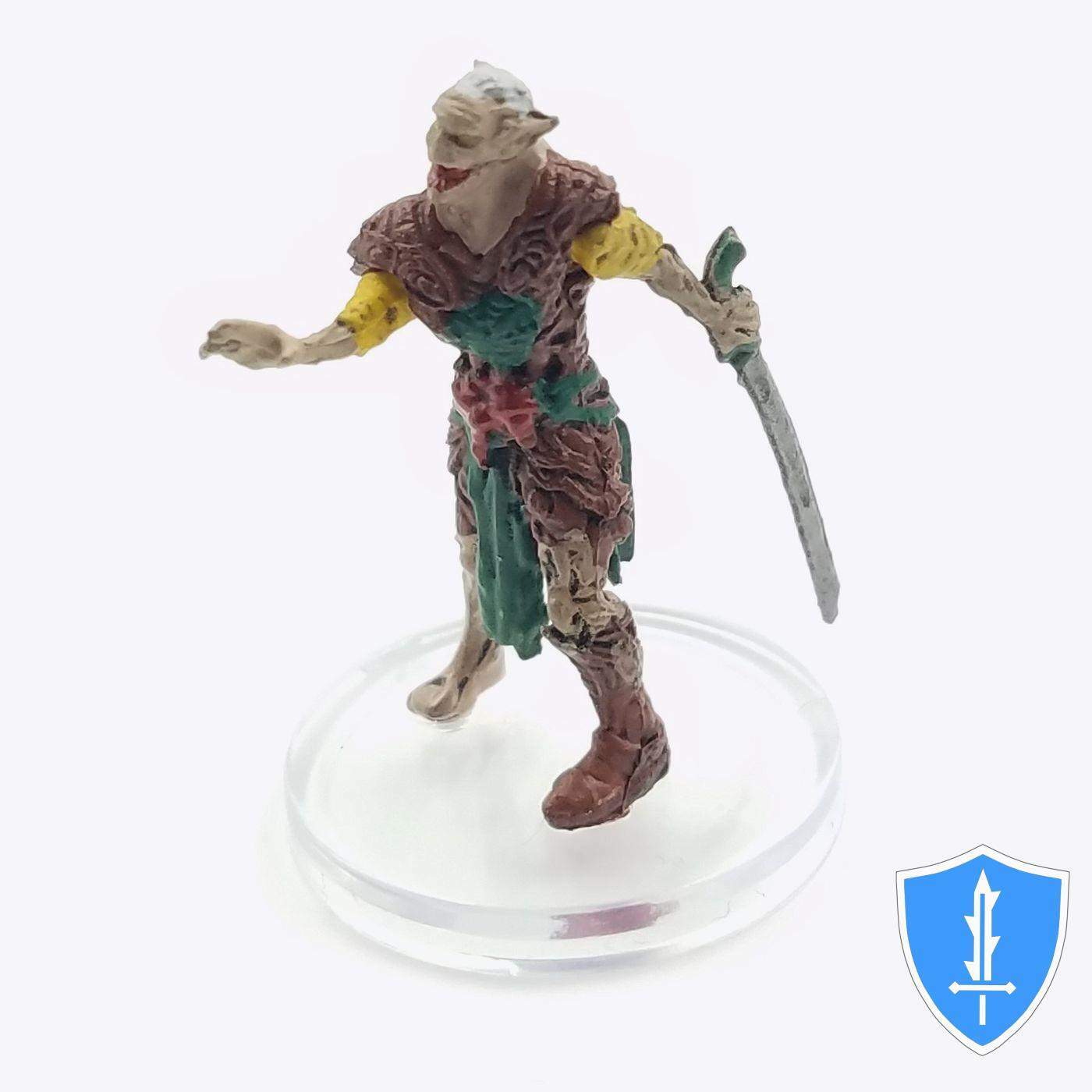 Zombie (elf) - Boneyard #14 D&D Icons of Realms Miniature