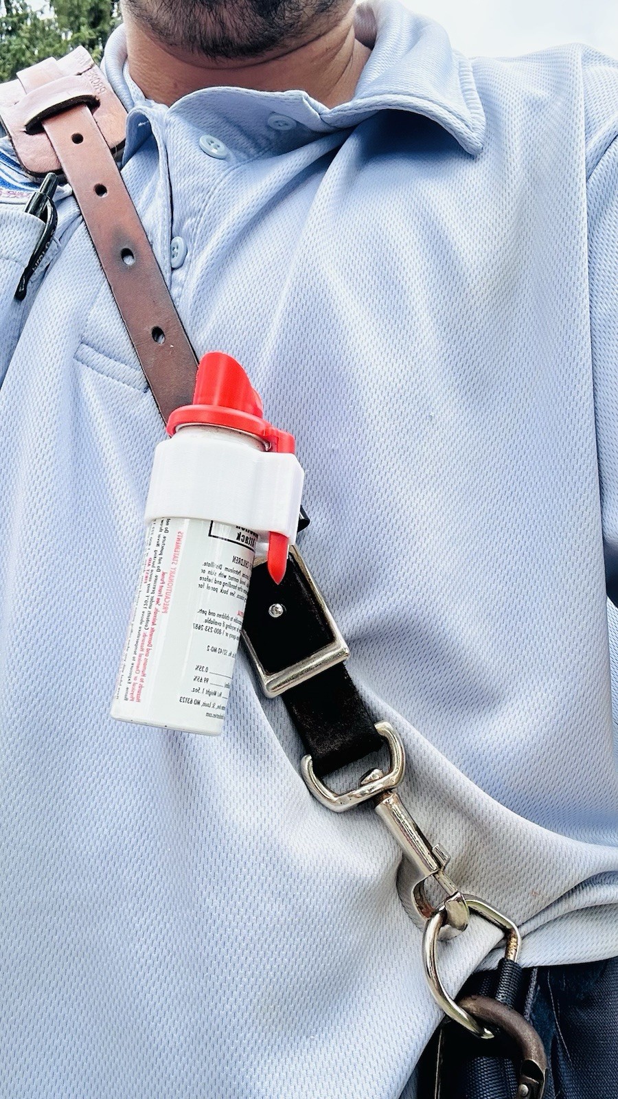 USPS Dog Spray Magnetic Holster- Halt Pepper Spray Holster