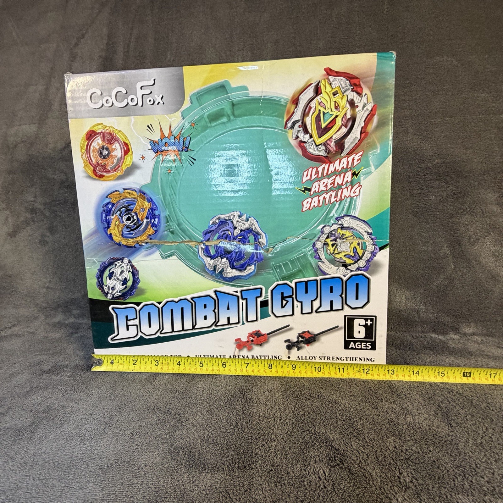 CoCoFox Combat Gyro Toy. NIB
