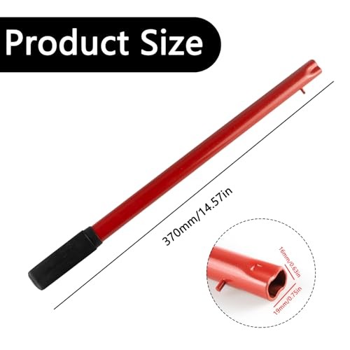 Horizontal Hydraulic Jack Handle Replacement Kit, 2 Ton Floor Jack Red Pole
