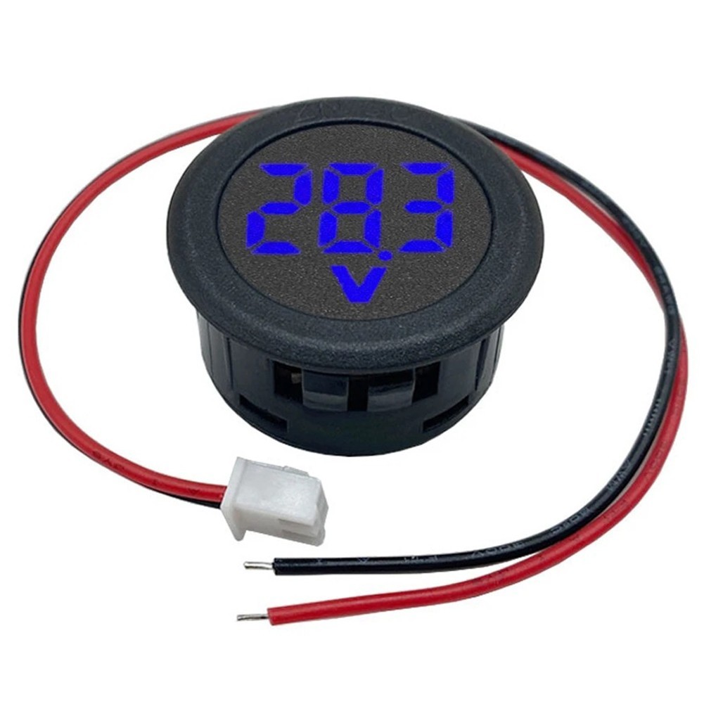 High Accuracy Digital Voltmeter for Car Electrical Systems Range 4 100V