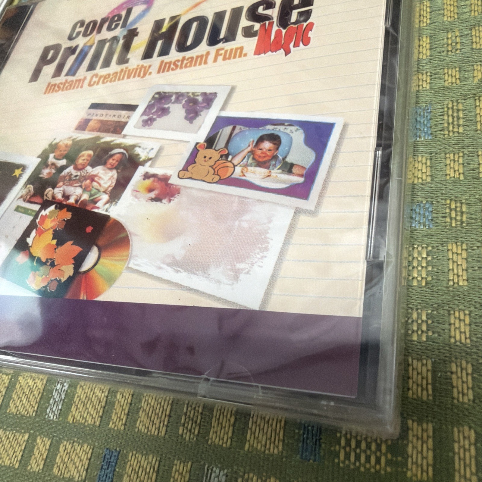 Vintage PC Software Corel Print House Magic - Windows 95 98 - New - Open Box