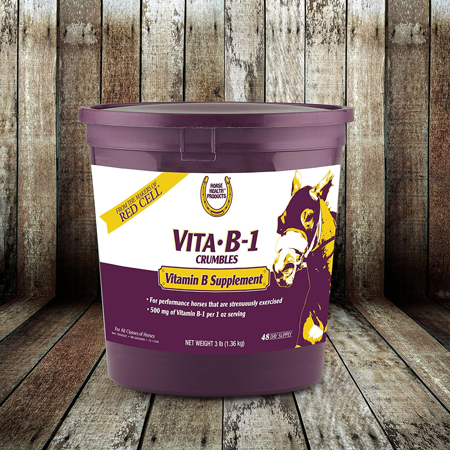 Horse Health Vita B-1 Crumbles Horse Supplement, 3 lb