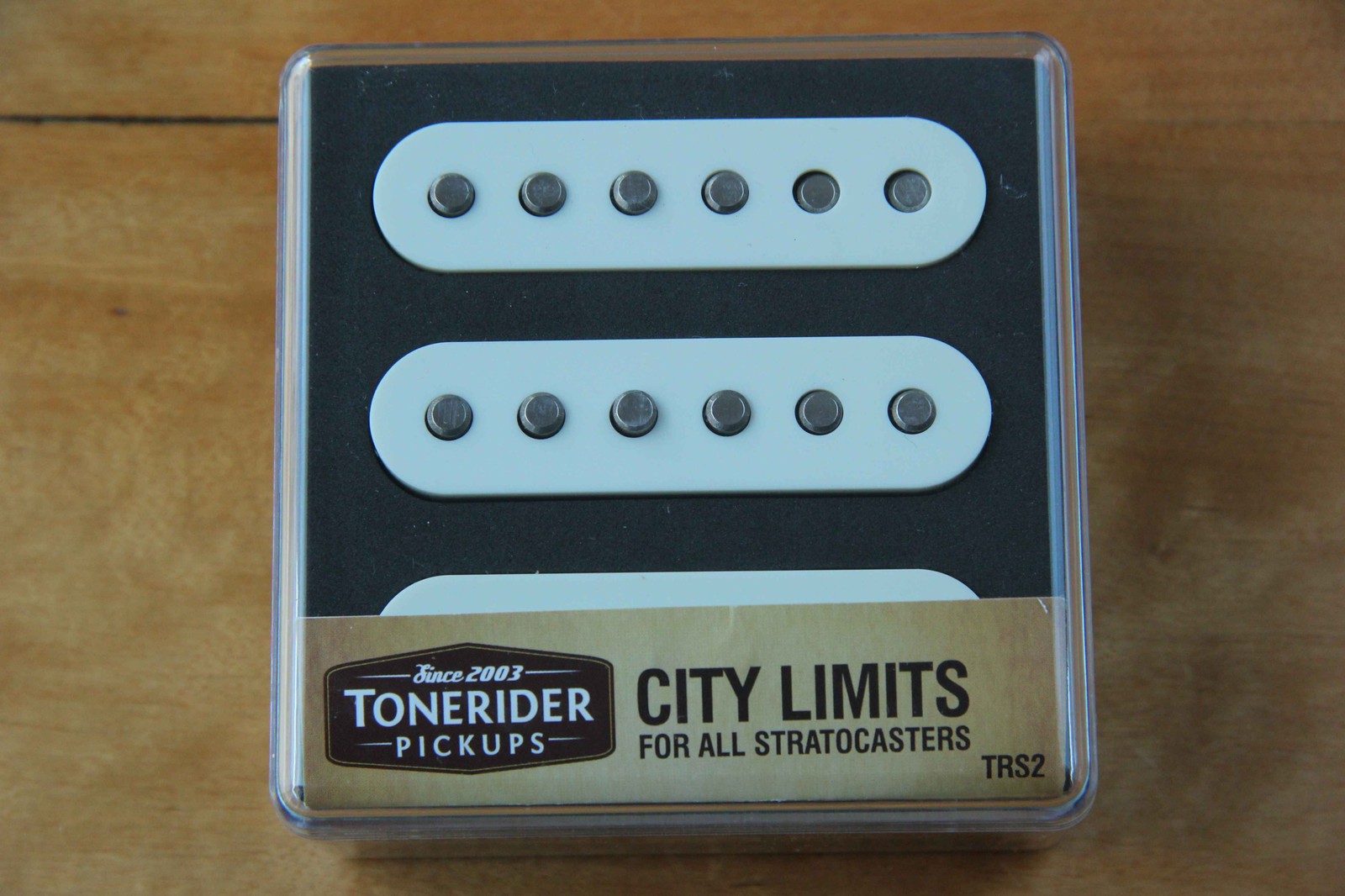 TEXAS CITY LIMITS NECK MID BRIDGE PU or SET TRS2 HANDBUILT TONERIDER VAUGHAN