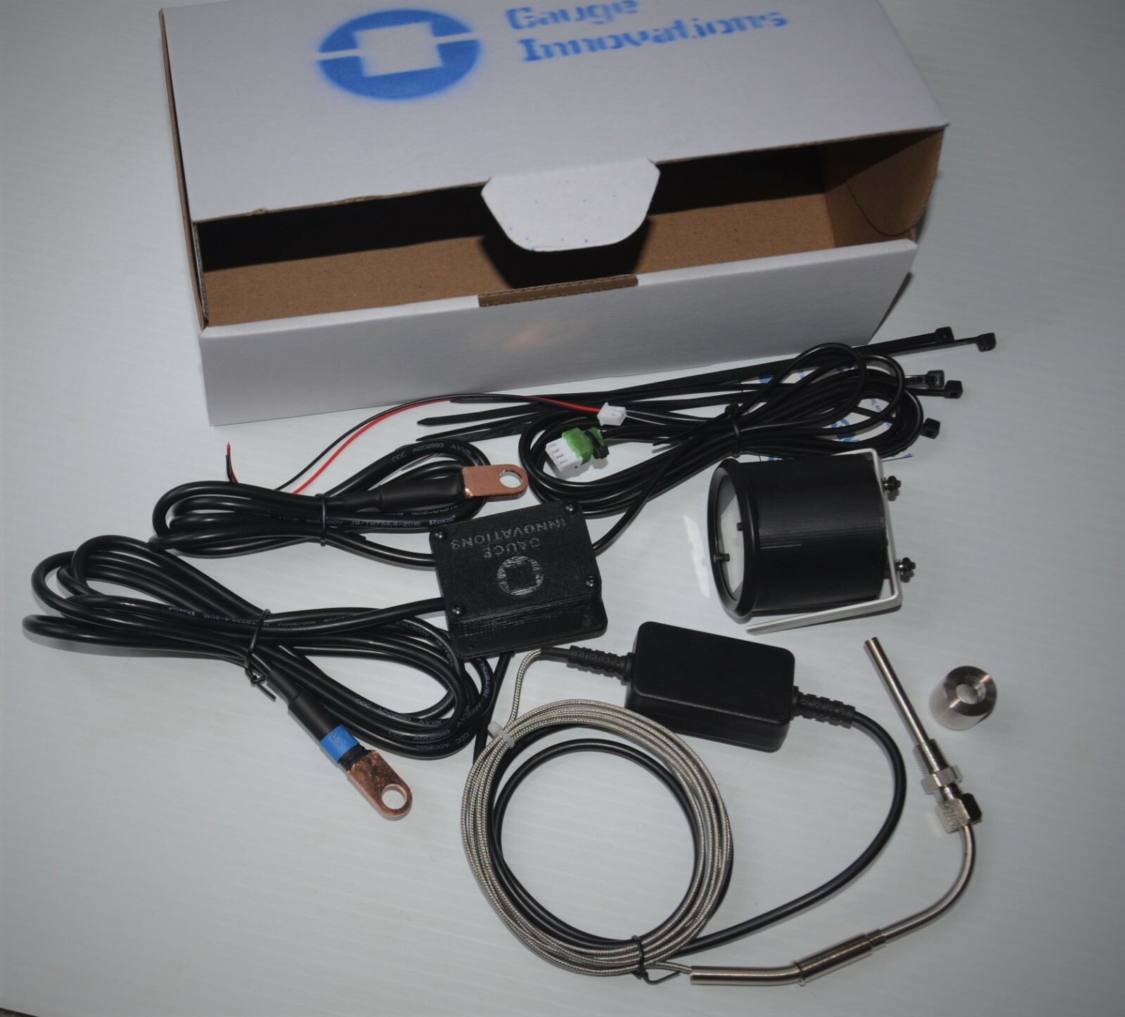 Engine, Transmission & EGT temp 52mm gauge visual/audible overheating alarm
