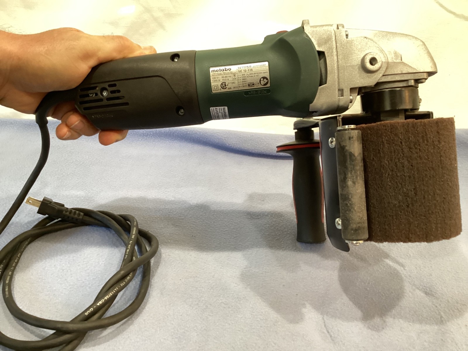 METABO SE 12-115 SET BURNISHING MACHINE