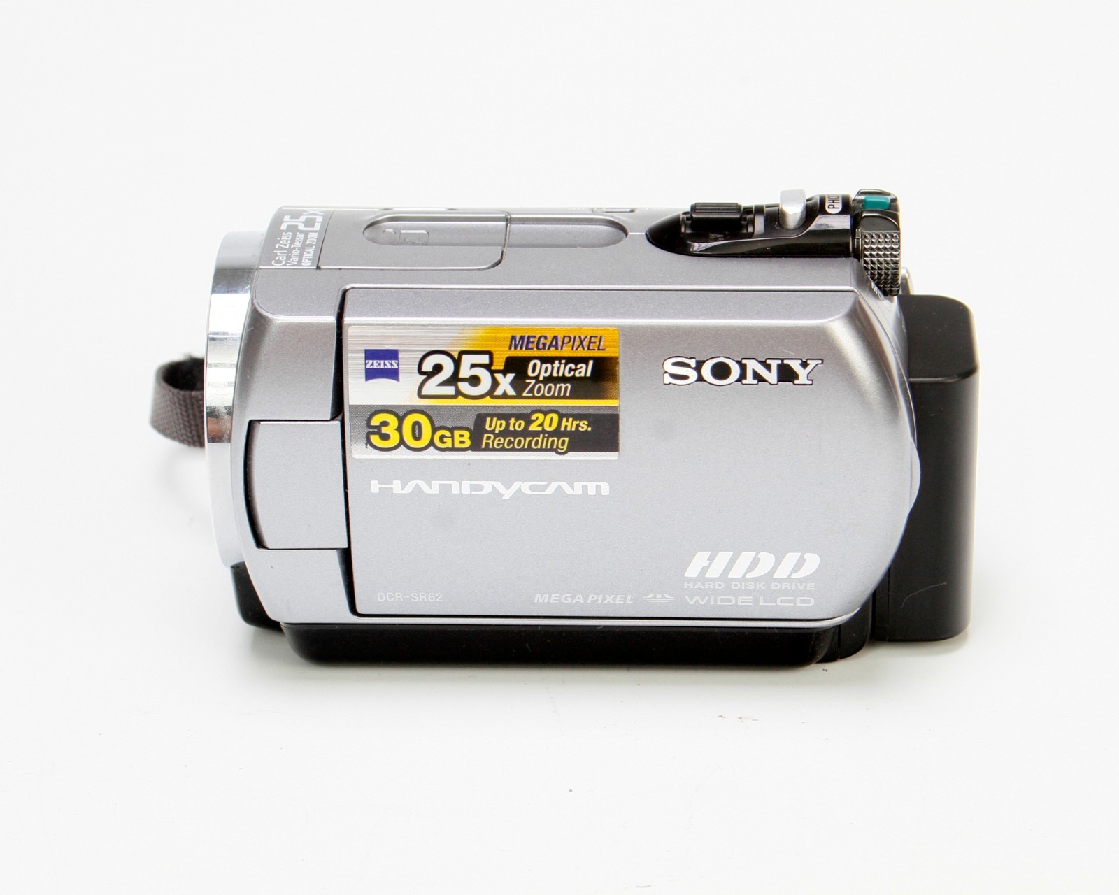 Sony DCR-SR62 Standard Definition Camcorder (Silver) 30GB HDD, Nightshot Mode