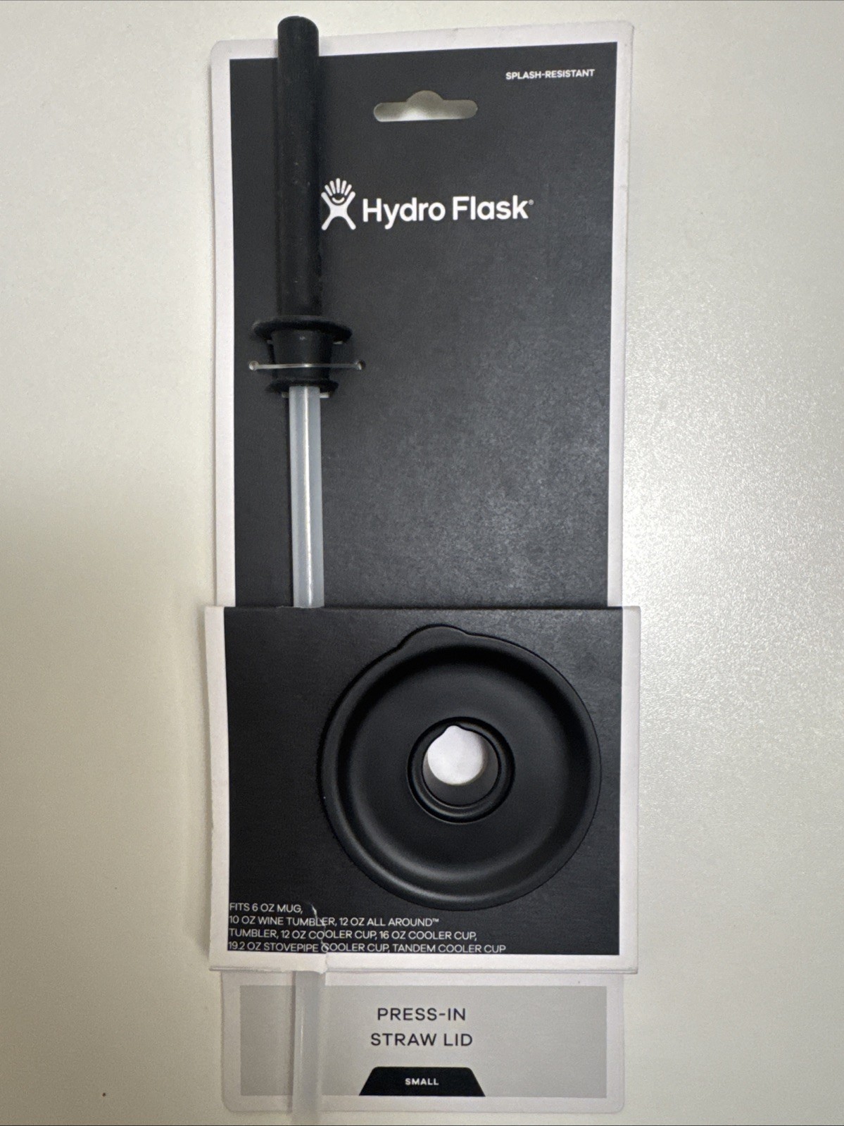 Hydro Flask Small Press-in Straw Lid For Multiple Tumblers and Mugs AE