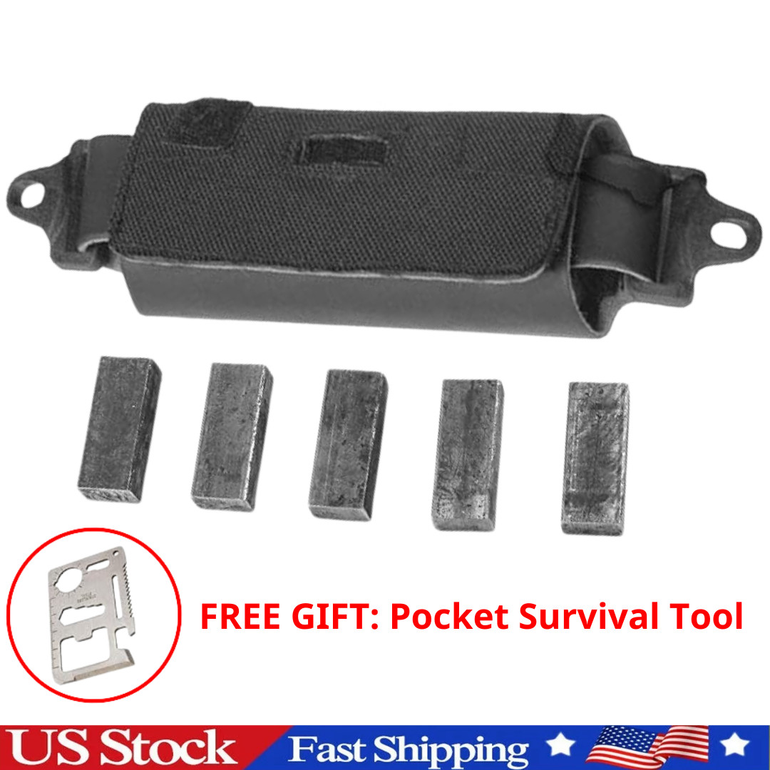 Helmet Counterbalance Weight Bag, Tactical Helmet Counterweight NVG Pouch for...