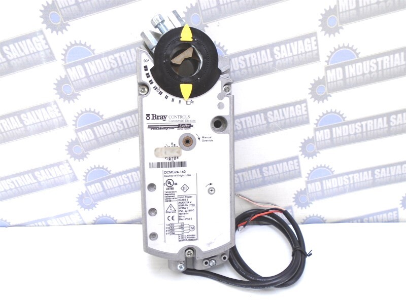 BRAY - DCMS24-140 - DAMPER & VALVE ACTUATOR - 24VAC/DC 140lb. 90° Spring Return