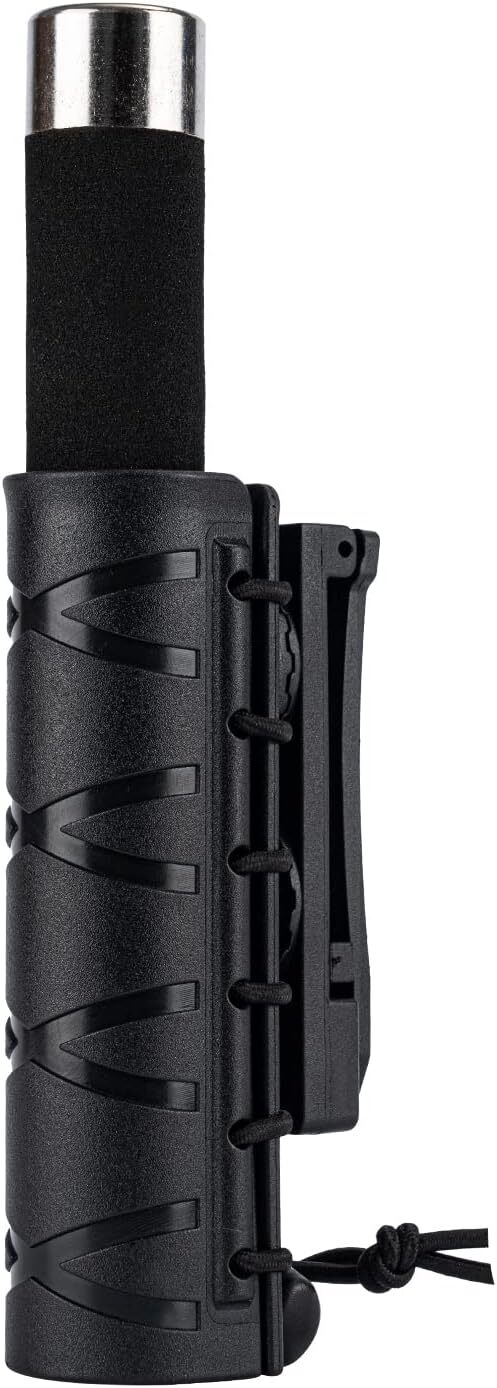 Baton Holder w/ 360 Degree Rotating MOLLE Clip 16"-21"-26" Telescopic Holster...