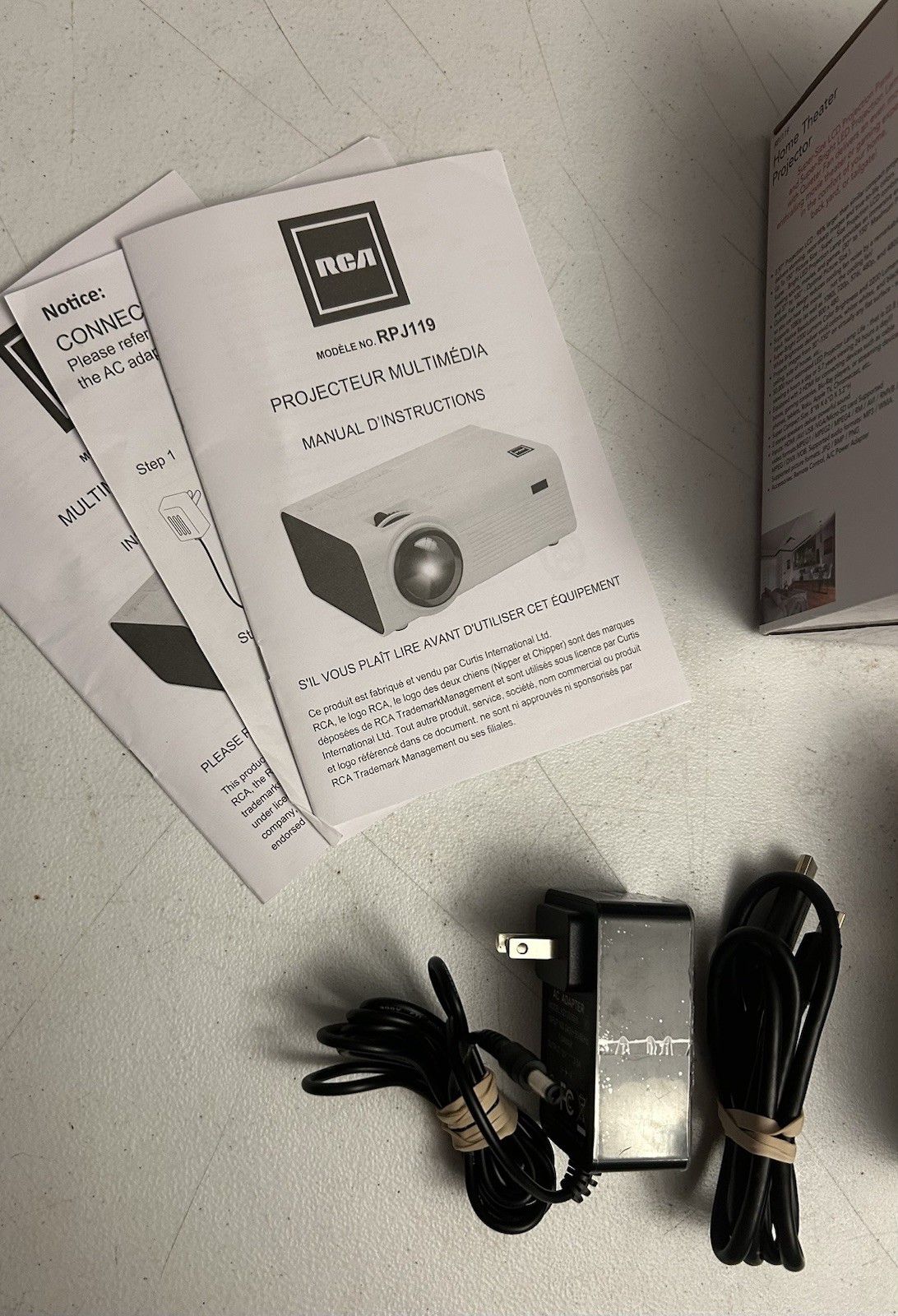RCA LED Home Theater Projector