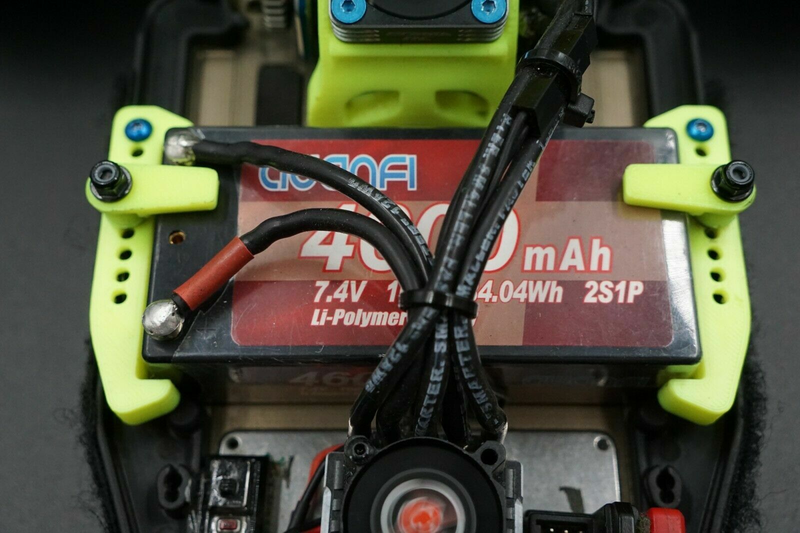 Associated B6, B6.1, B6.2, B6.3 Upgrade Quick-Release LiPo Battery Mount