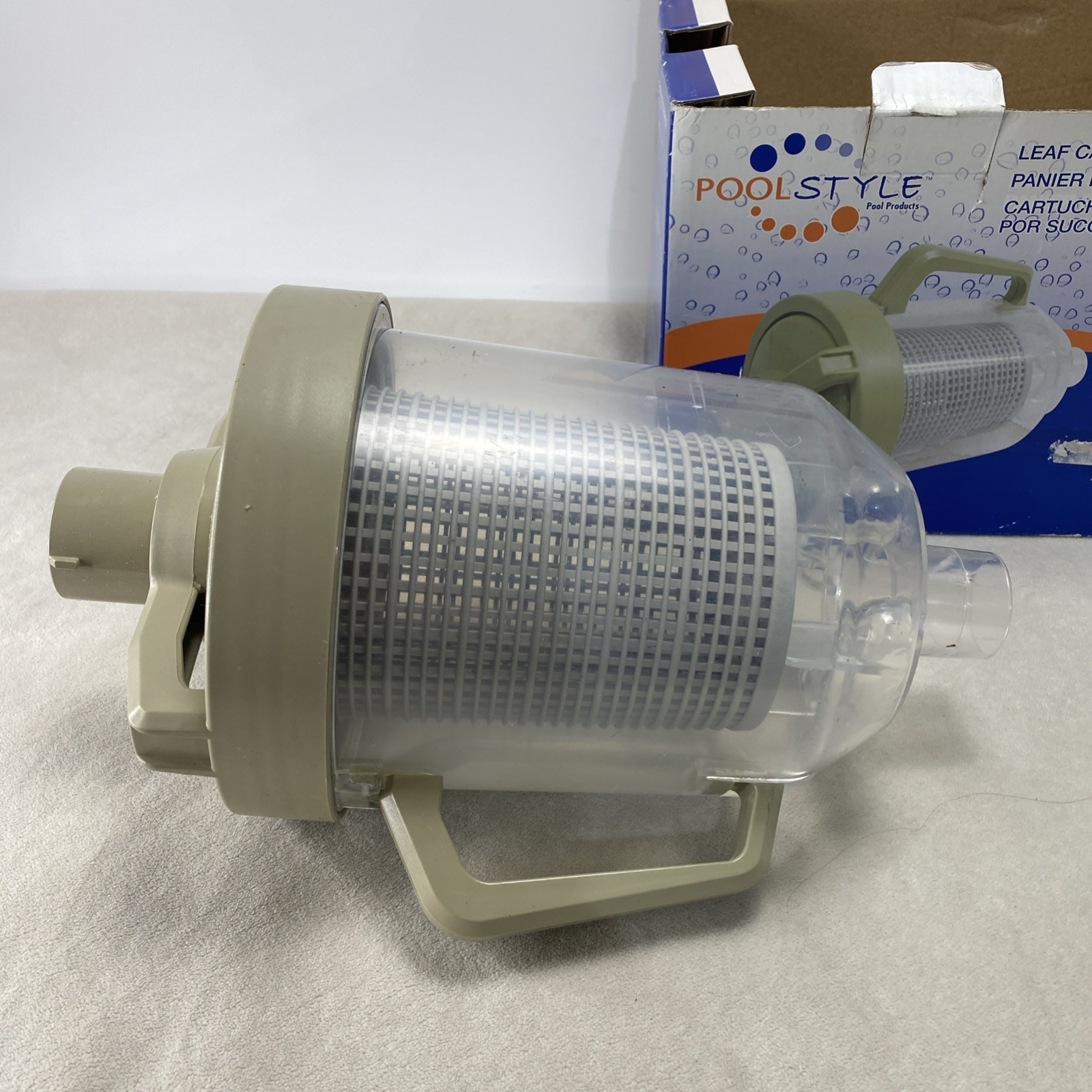 Pool Style Standard Leaf Canister for Automatic Suction Cleaner w/ Basket PS918