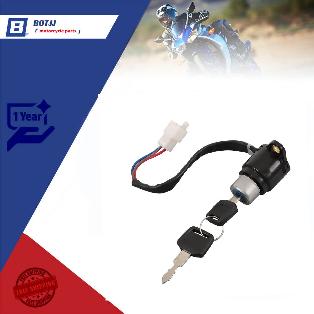 2 Keys (See Notes) #I133 For Honda Ignition Key Switch VT 1100 C C2 C3 US
